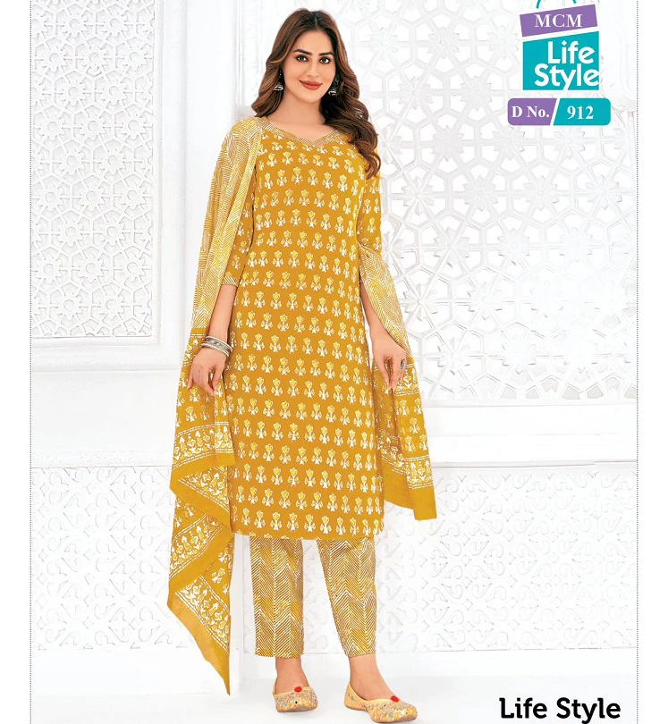 Mcm Lifestyle Vol 9 Pure Cotton Wholesale Salwar Suit Catalog